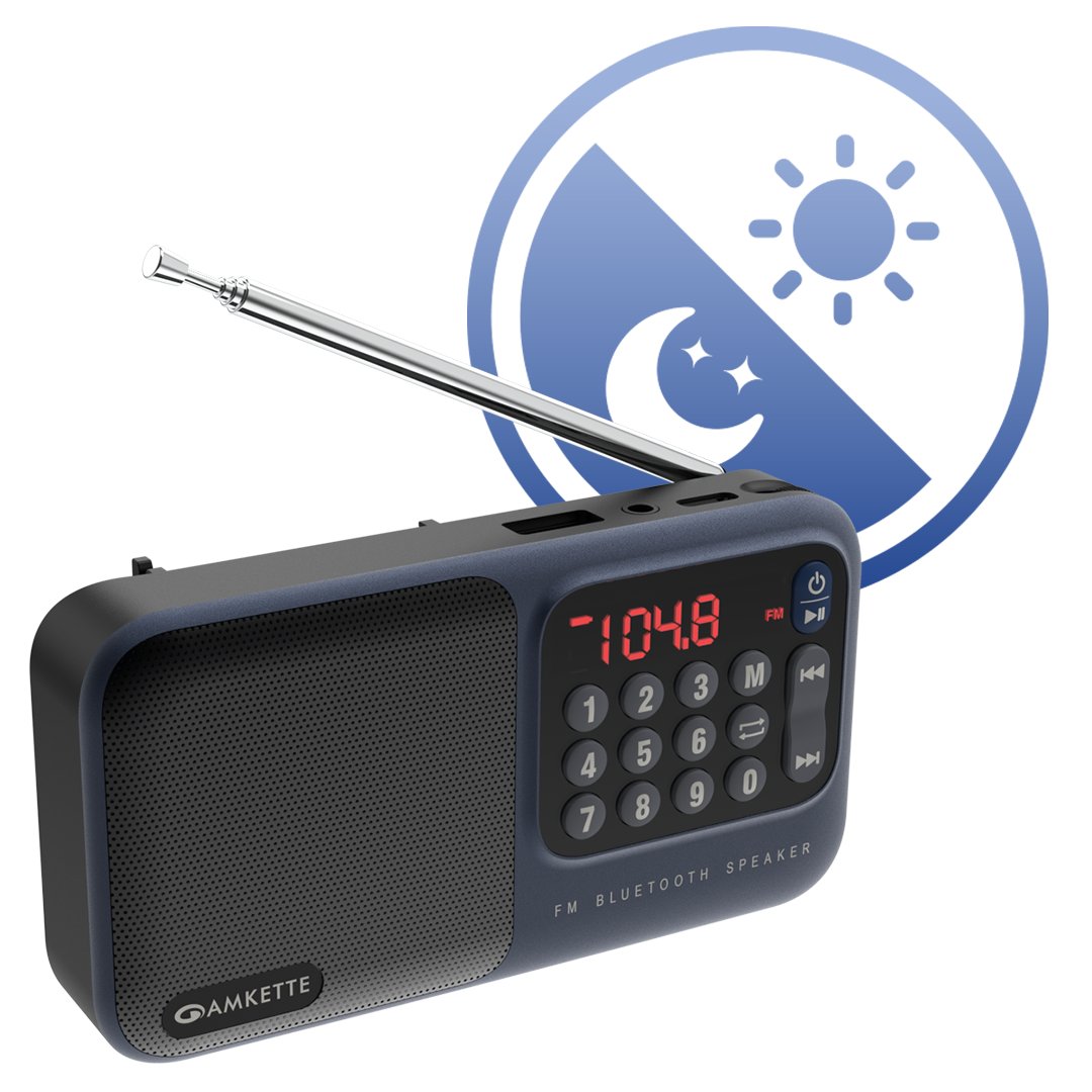 Radio Portable AM FM Fonction Bluetooth